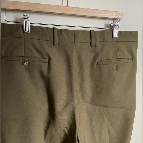 Riviera Tailored Trousers. Size 34x36. Pure Virgin Wool. - Picture 3 of 4